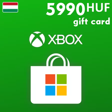 Купить Подарочная карта Xbox Live на 5990 HUF (Венгрия)