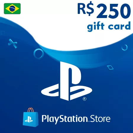 Купить Подарочная карта Playstation (PSN) на 250 бразильских реалов (Бразилия)