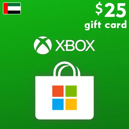 Купить Подарочная карта Xbox Live на 25 долларов США (ОАЭ)