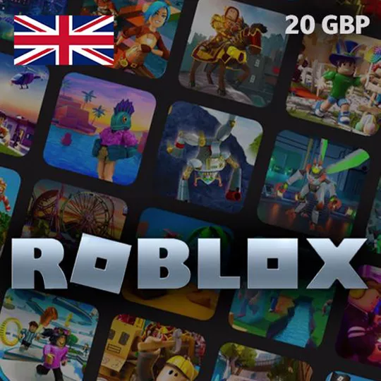 Купить Подарочная карта Roblox на 20 фунтов стерлингов (Великобритания)