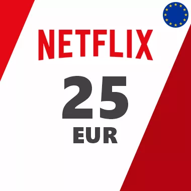 Купить Подарочная карта Netflix 25 Евро