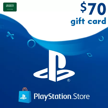 Купить Подарочная карта Playstation (PSN) 70 долларов США (SAU)
