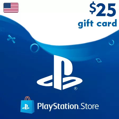 Playstation Network PSN Gift Card 25 USD USA