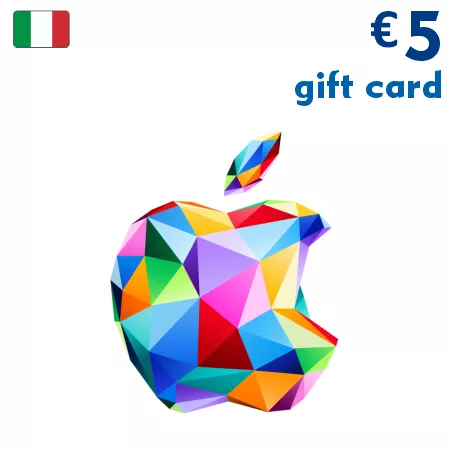 Купить Подарочная карта Apple на 5 евро (Италия)