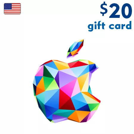 Купить Подарочная карта Apple на 20 долларов США (США)