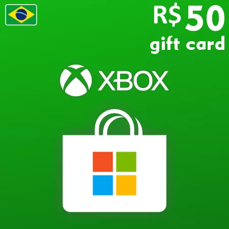 Купить Подарочная карта Xbox Live на 50 бразильских реалов (Бразилия)