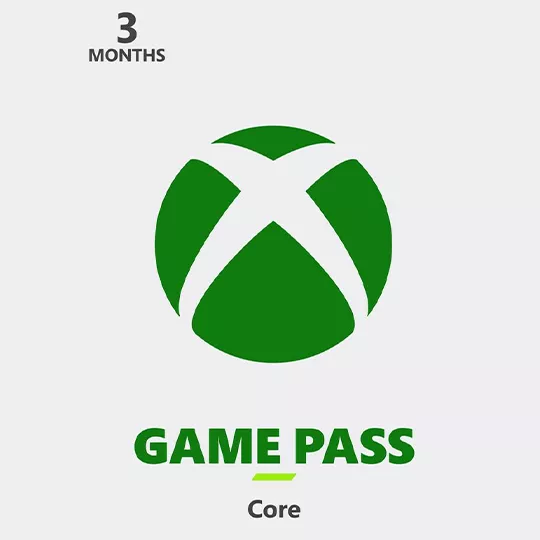 Buy Xbox Game Pass Core 3 month Key EUROPE