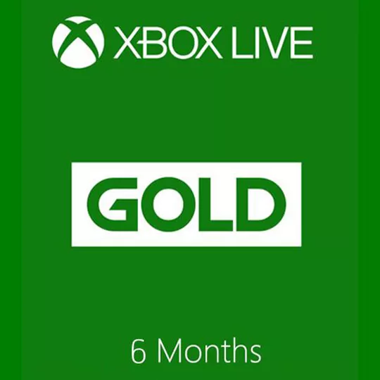 Купить XBOX Live Gold на 6 месяцев (ЕС)