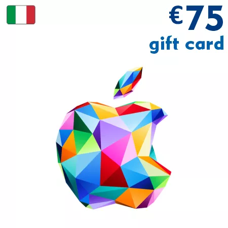 Купить Подарочная карта Apple 75 евро (Италия)