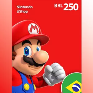 Купить Nintendo eShop 250 бразильских реалов (Бразилия)