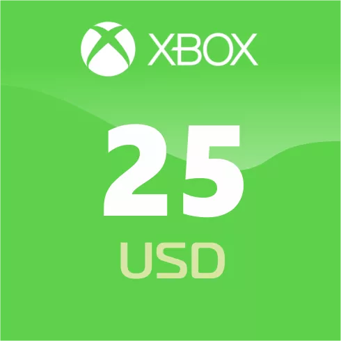 Xbox 25 USD Gift Card USA