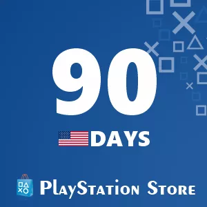 Playstation Plus 90 Days Subscription USA