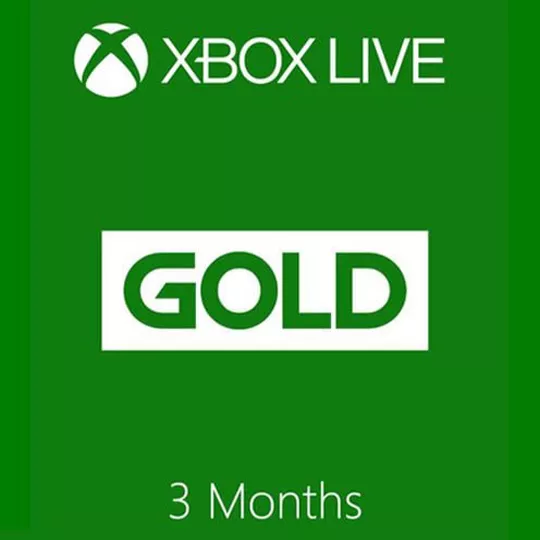 Buy XBOX live Gold subscription 3 month (Global)