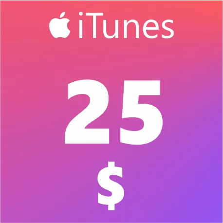 Buy ITUNES Gift card 25 USD