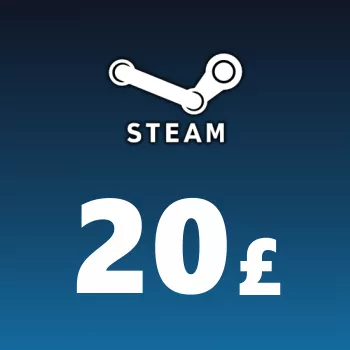 Купить Подарочная карта Steam 20 фунтов