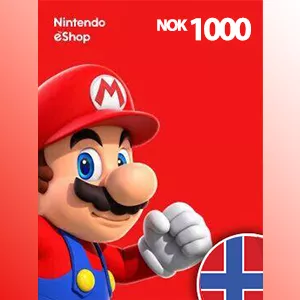 Купить Nintendo eShop 1000 норвежских крон (Норвегия)