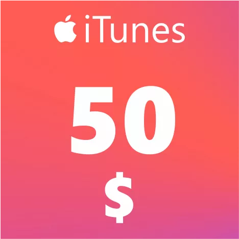 Buy ITUNES Gift card 50 USD