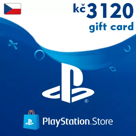 Купить Подарочная карта Playstation (PSN) 3120 чешских крон (Чехия)