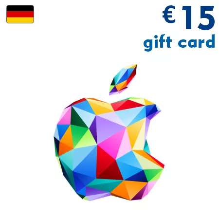 Купить Подарочная карта Apple 15 евро (Германия)