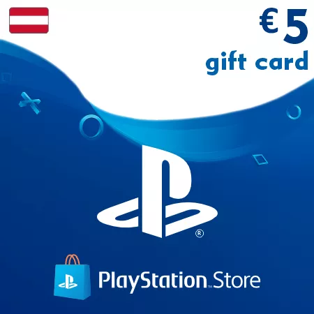 Koupit Dárková karta Playstation (PSN) 5 EUR (Rakousko)