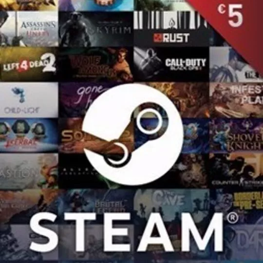 Steam-Geschenkkarte 5 EUR