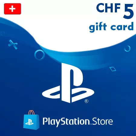 Koupit Dárková karta Playstation (PSN) 5 CHF (Švýcarsko)