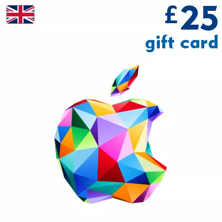 Köpa Apple presentkort 25 GBP (Storbritannien)