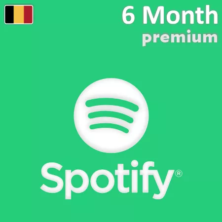 Buy Spotify Premium Gift Card 6 Month (Belgium)