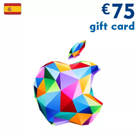 Купить Подарочная карта Apple 75 евро (Испания)