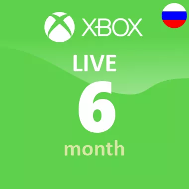 XBOX live subscription 6 months Russia