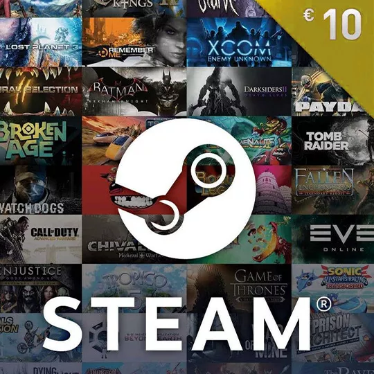 Steam 10 EUR Dovanu Kortele