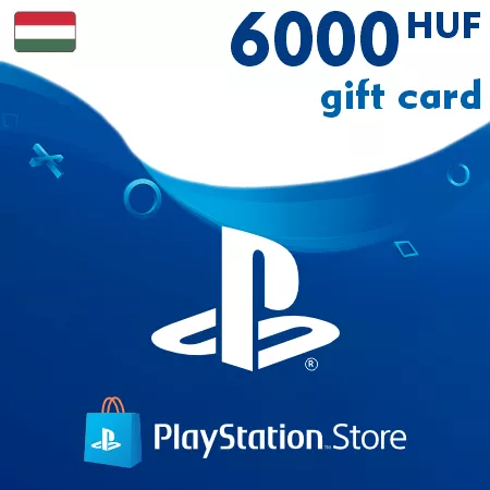 Köpa Playstation presentkort (PSN) 6000 HUF (Ungern)