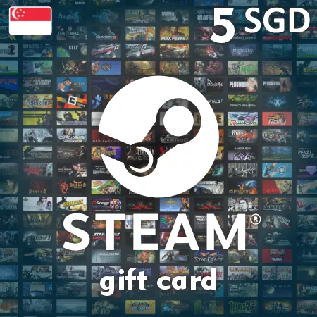 Steam Gift Card 5 SGD (Singapore)