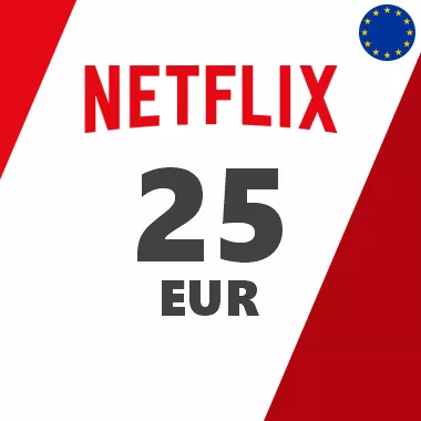 Pirkite EU Netflix 25 EUR Dovanų Kortelė