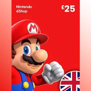 Köpa Nintendo eShop 25 GBP (Storbritannien)