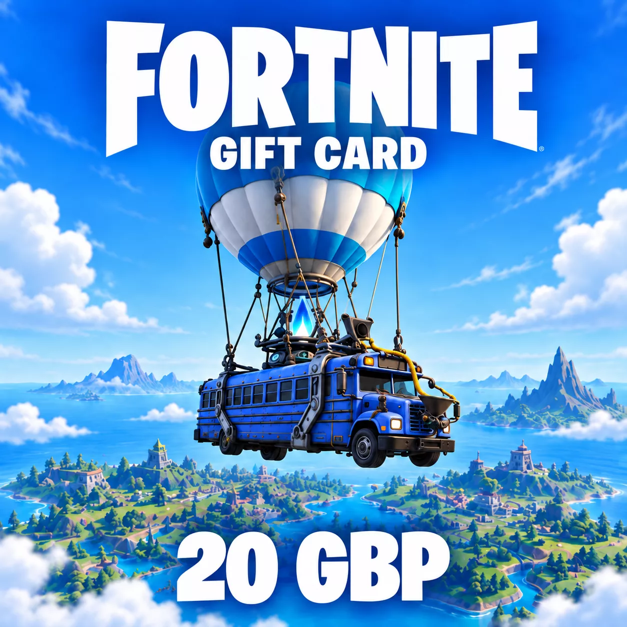 Buy Fortnite Gift Card 20 GBP