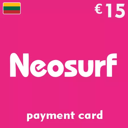 Koupit Neosurf 15 EUR voucher LT