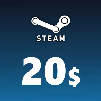 Steam gift card 20 USD