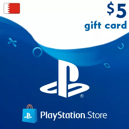 Playstation Gift Card (PSN) 5 USD (Bahrain)