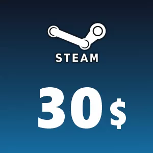 Steam gift card 30 USD