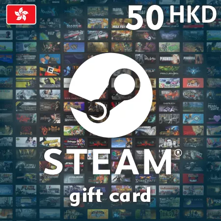 Osta Steam-lahjakortti 50 HKD (Hongkong)