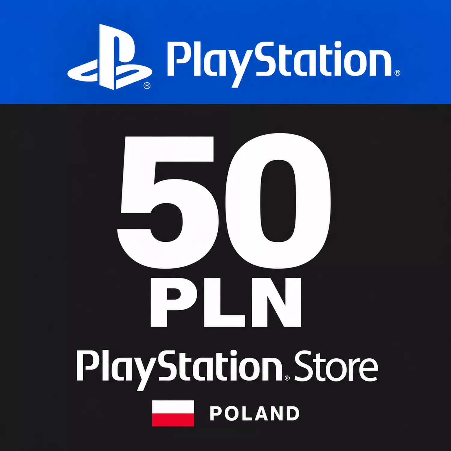 PSN Card 50 PLN (Poland) &ndash; PlayStation Gift Card