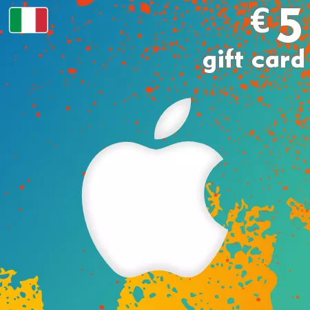 Køb iTunes-gavekort 5 EUR (Italien)