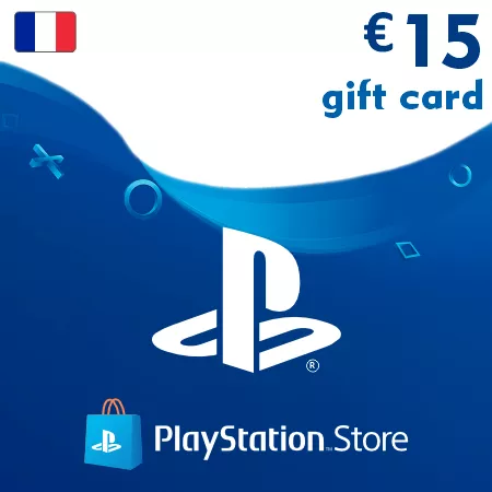 Pirkite Playstation dovanų kortelė (PSN) 15 EUR (Prancūzija)