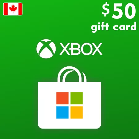 Köpa Xbox Live-presentkort 50 CAD (Kanada)