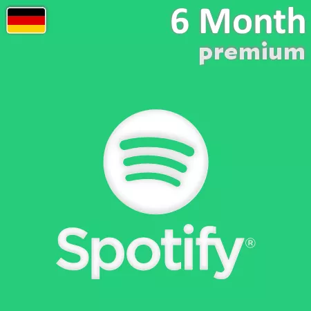 Osta Spotify Premium -lahjakortti 6 kuukaudeksi (Saksa)