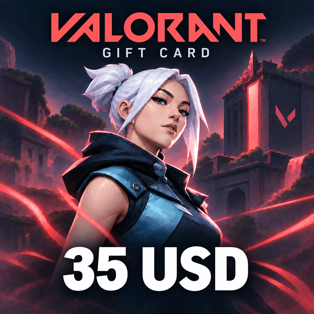 Pirkt Valorant dāvanu karte 35 USD