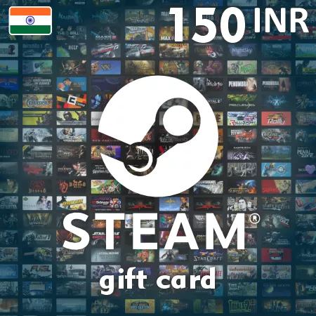 Buy Steam Wallet Gift Card 150 INR India