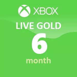 Купити XBOX Live Gold 6 місяців (ЄС)