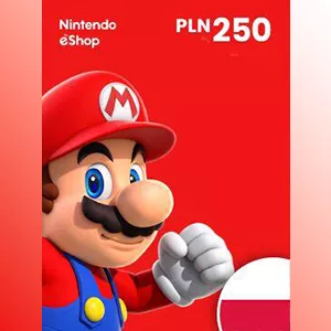 Pirkite „Nintendo eShop“ 250 PLN (Lenkija)